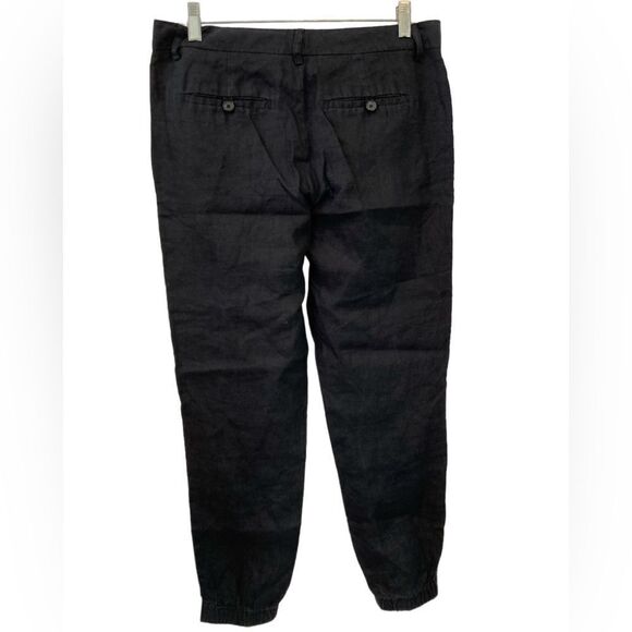 Vince linen joggers, size 4 - Picture 2 of 8